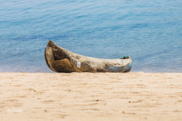 Canoe on Beach