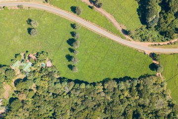 Aerial Shot of Thyolo House