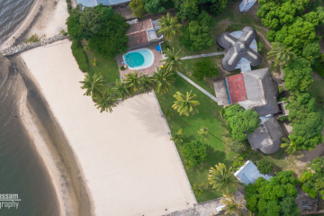 Villa Nyasa Aerial Shot, Lake Malawi